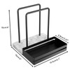Napkin Holder, Marble Napkin Holder for Table with Salt and