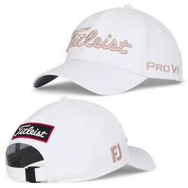 Titleist TH25ATPA Men's Tour Performance Cap, White x Soft Pink