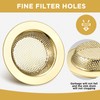 Retisee 2 Pcs Sink Strainer Stainless Steel Kitchen Sink Drain
