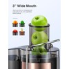 Juicer Machine, 800W Centrifugal Juicer Extractor with Wide Mouth 3”