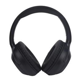 Elprico Wireless Bluetooth Headphones Over Ear,Lightweight Folding Stereo Bass Bluetooth Headset with 3.5mm Port,Long Playtime Bluetooth 5.3 Headphones for Travel Home Office (Black)