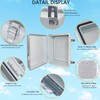 Outdoor Waterproof Box,IP67 ABS Junction Box Electrical Enclosure with Stainless