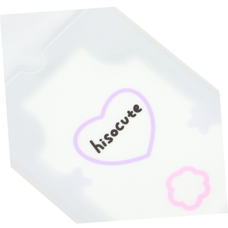 jojofuny 2pcs Clear Cartoon Card Holder Sleeve for Id Credit