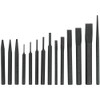 Mayhew Pro 61044 Punch and Chisel Kit, 14-Piece,Black