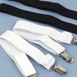 Multi-purpose Anti-Slip Duvet & Blanket Fastener Buckles 2-piece White 5ea