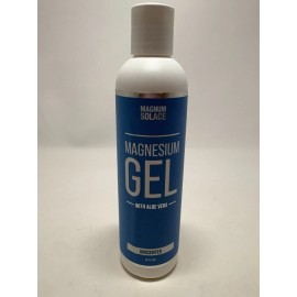 Magnum Solace Magnesium Gel by Magnum Solace - Topical Magnesium Chloride + Aloe - 8 Fl Oz