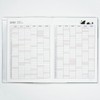 Greeting Life Panda Notebook 2026 B6 Weekly Soft Cover Climbing
