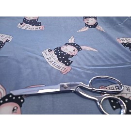 Unbranded My Rabbit  Satin Charmeuse Pajama Pants Famous Maker Fabric Sold By The Yard