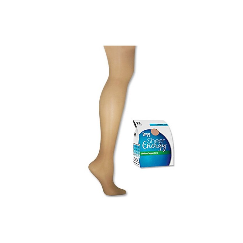 L'eggs Sheer Energy Control Top Sheer Toe_Taupe_Q