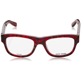 Bobbi Brown 08Q8 Women's The Addison Havana Burgundy Eyeglasses