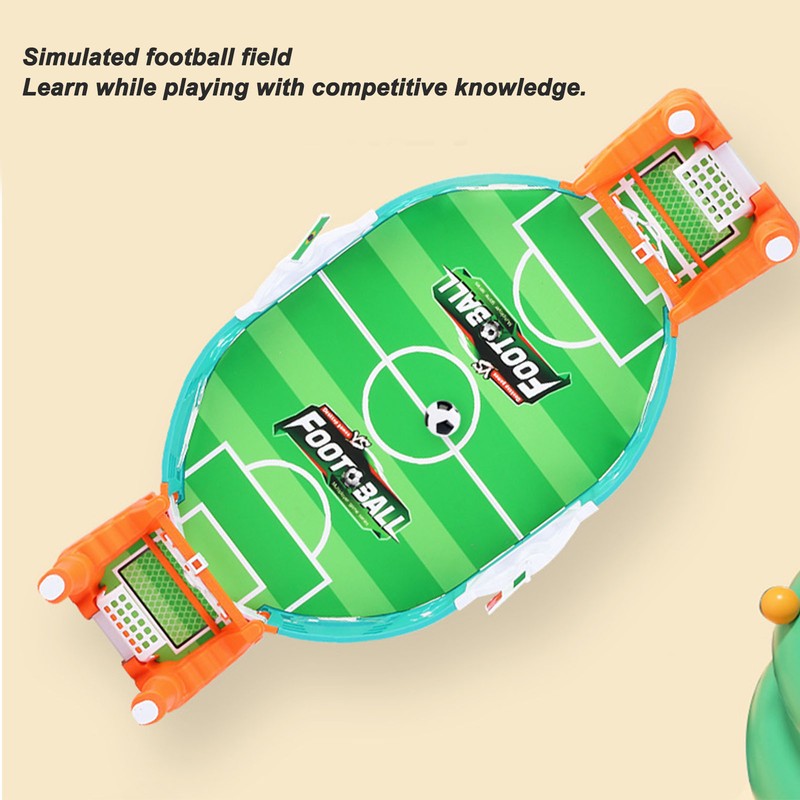 Tabletop Soccer Game Set Mini Tabletop Football Soccer Pinball Games