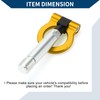 Hihaha Tow Hook / Universal Car Front Bumper Tow Hook