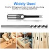 Michear Woodworking Square Hole Drill Bit 8mm Auger Mortise Chisel