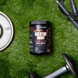NutraBio Creatine Burst – Micronized Creatine Monohydrate Powder – 300 G – Muscle Growth, Reduce Soreness – Faster Recovery Time – 60 Servings Island Splash