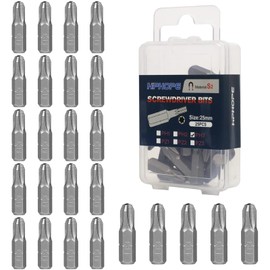 HPHOPE PH3 Screwdriver Bit Set, Phillips #3 Bits 1/4" Hexagon Bit, Length: 1", 25Pcs