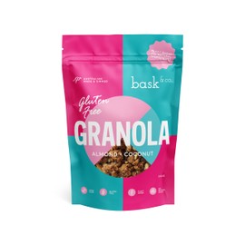 Bask & Co Gluten Free Granola Clusters - Almond & Coconut 250g