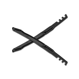 Alphax Black Temple Slider Replacement for Oakley Jaw-breaker OO9290