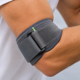 Adjustable Elbow Support Strap for Sports – Compression Pad Forearm Brace for Tennis, Golf, Badminton & Training