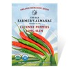 The Old Farmer's Almanac Organic Cayenne Pepper Seeds (Long Slim)