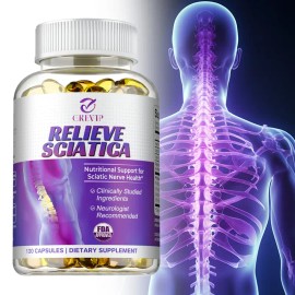 Nerve-Soothing Vitamin Supplement – Supports Sciatic Nerve Health with Essential Vitamins and Magnesium, Daily Nutritional Support Formula