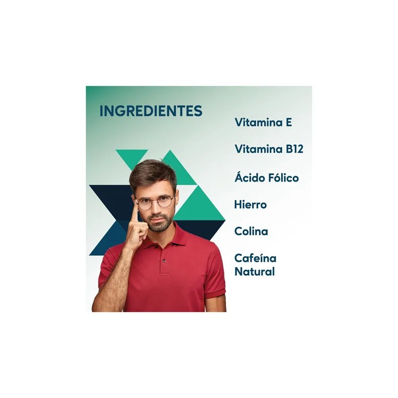 Suplemento Concentración Mental Acido Fólico Nootropicos Limón Y Jengibre