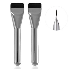 Flat Foundation Brush for Liquid Makeup, Angled Liquid Foundation Brush, Premium Makeup Foundation Brush Set for Liquid, Cream Foundation Concealer Brush Makeup Brushes