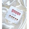Simple Heart Pop Handmade Nail Tips - Short Nose Pin