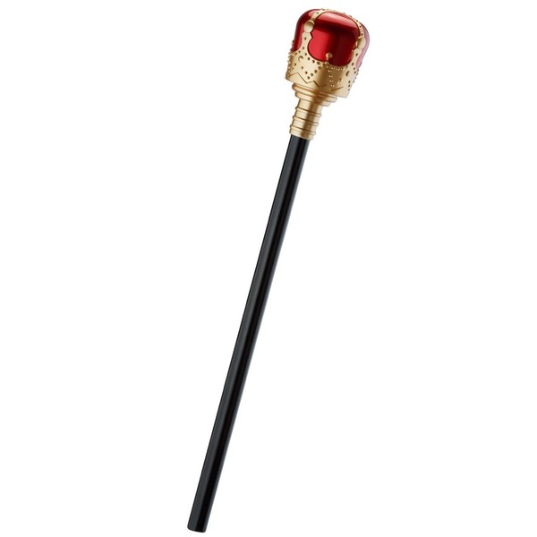 Dress Up America Kids' Little Scepter with Red Orb, One