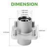 10L0L Golf Cart Front Wheel Hub Assembly for Club Car
