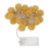 LED Light String Innovative Iron Wire Round Ball String Lights