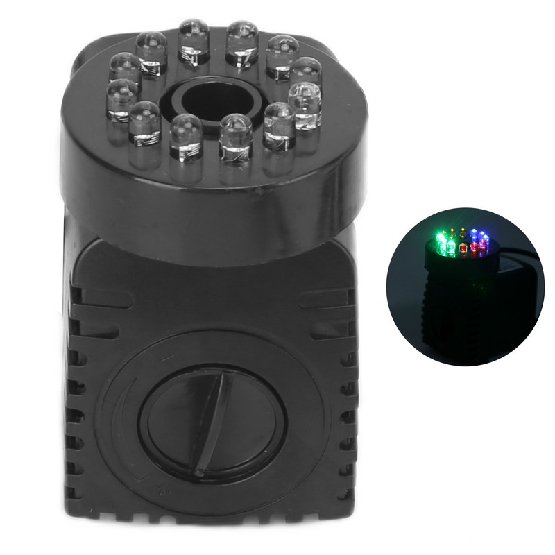 Submersible Fountain Pump With LED Light Water Pump Light for