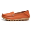 VenusCelia Women's Natural Comfort Walking Flat Loafer(9 M US,Orange)