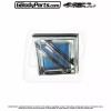 Gbodyparts 81-87 Regal Sail Panel Square Blue Shield Emblem Adhesive