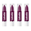 Labello Crayon Lipstick Black Cherry Lipstick, Pack of 4, Lip