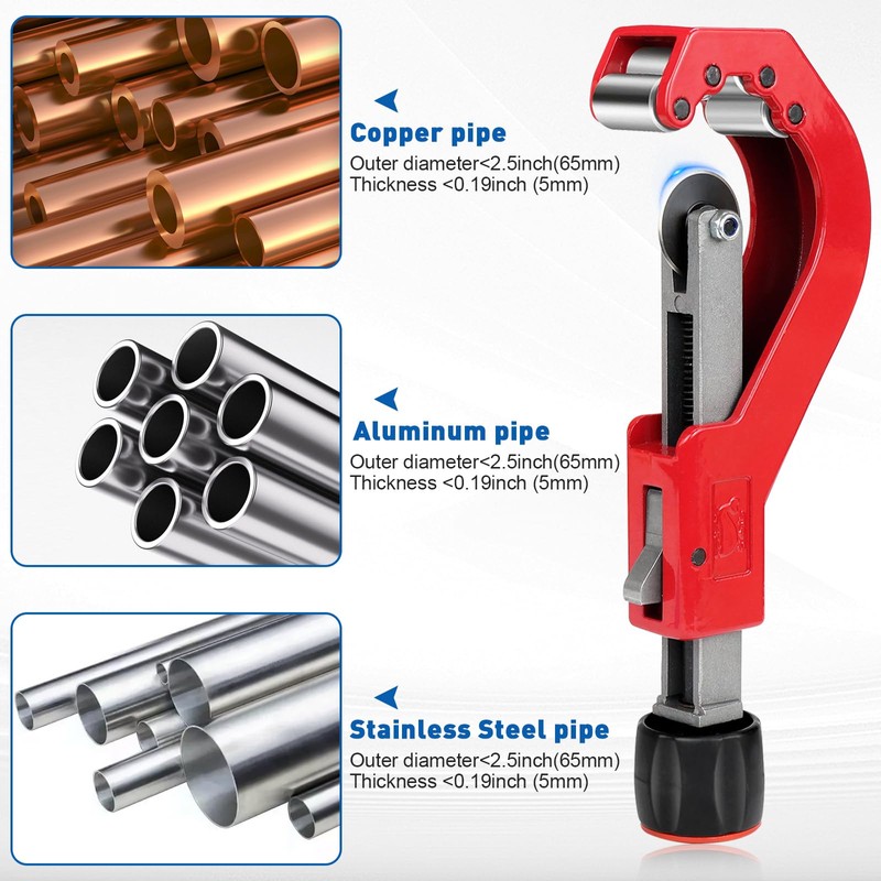 Pipe Cutter 14-65 mm, Pipe Cutter, Copper Pipe Cutter, Line