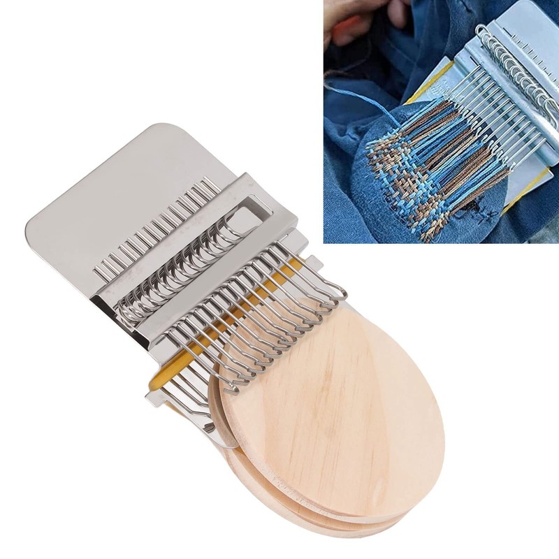 Darning Loom Speedweve Type 14 Hooks Small Weaving Loom Kit,