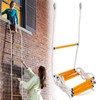 Fire Escape Ladder 2 Story, 16 FT Rope Ladder Fire