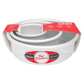 Conjunto para celebración de fat daddios redonda para tarta sartenes, 3 piezas