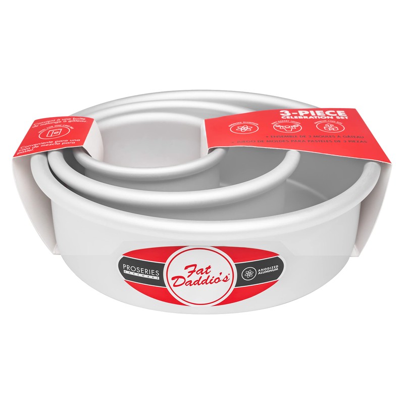 Conjunto para celebración de fat daddios redonda para tarta sartenes,