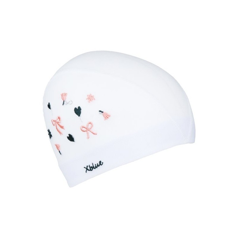 XBLUE XBL-6201-02 Sweetheart Embroidered Mesh Swim Cap / 엑스블루 XBL-6201-02