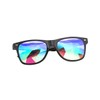 Kaleidoscope Glasses - Rainbow Rave Prism Diffraction Crystal Lens Sunglasses