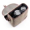 KONTONTY Camera Bladder Bag Lightweight Canvas Handbag for Digital Camera