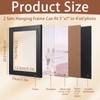 Ubamdom 2 Set 5x7 Hanging Picture Frames Collage with 8