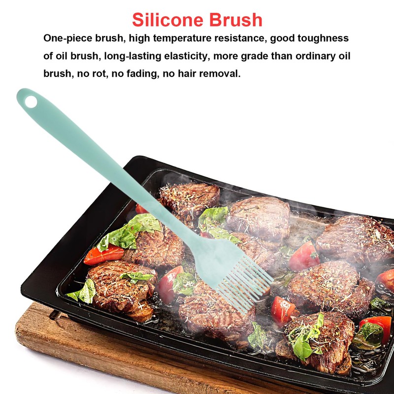 Silicone Spatulas Set, Rubber Spoon Spatula Heat Resistant Spoonula One