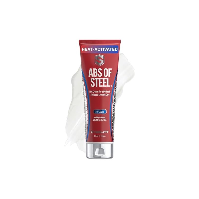 SteelFit Abs of Steel Maximum Definition Cream with 5% Coaxel,