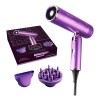 Secadora De Cabello Con Difusor Plegable Tourmaline Timco Violeta
