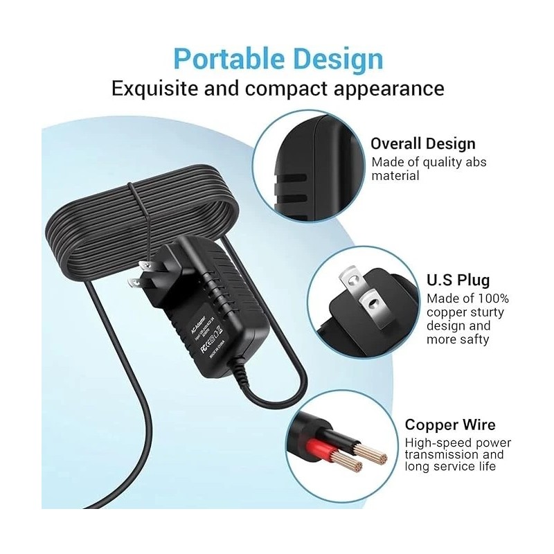 HJHLSTJK AC/DC Adapter For Top Tech Audio MAX-15 Bluetooth Party