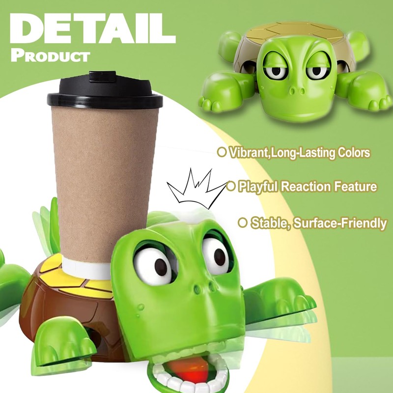 Funny Turtle Coaster, Animal Theme Coaster, 3D Printed Turtle Coaster,