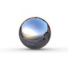 Lulu Decor, Size 16 Silver Stainless Steel Gazing Mirror Ball,