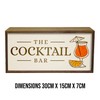 Light Box Home The Cocktail Bar | Illuminated Light Up